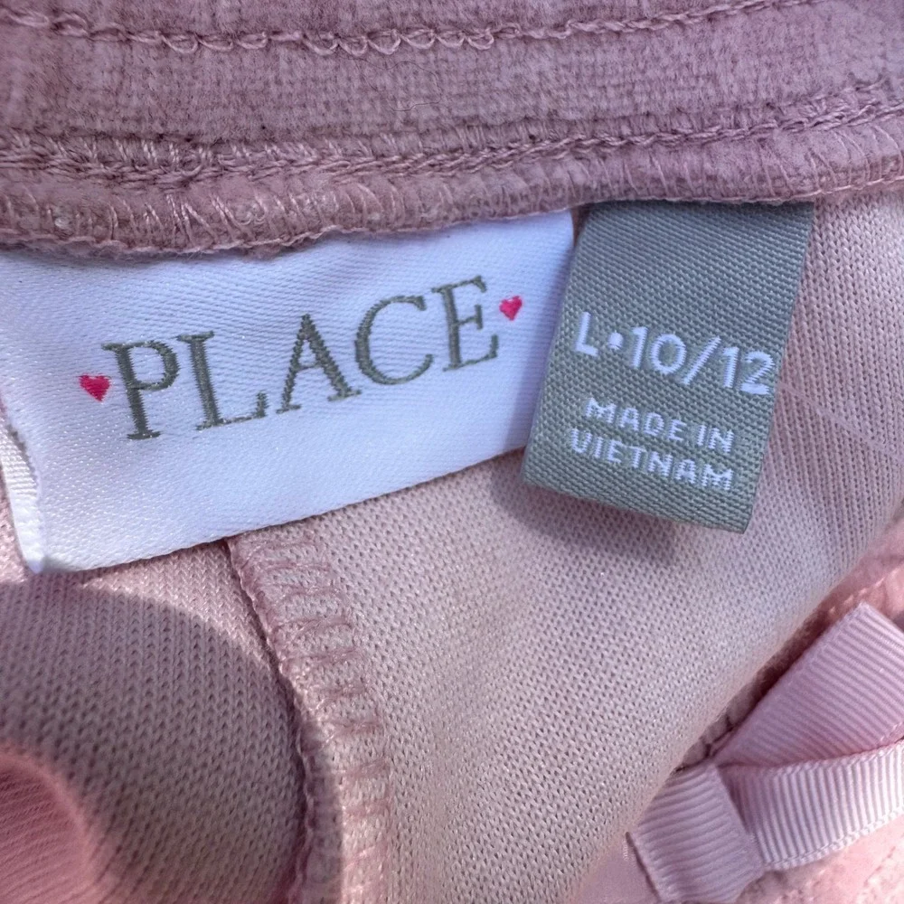 The Childrens Place velour joggers